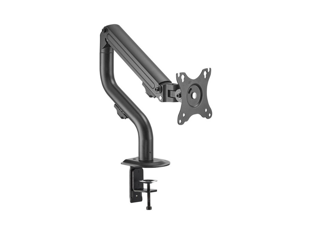 حامل ذراع شاشة Twisted Minds TM-71-C06 - مقاس 17-32 بوصة مع ممتص صدمات ميكانيكي، أسود حامل ذراع شاشة Twisted Minds TM-71-C06 - مقاس 17-32 بوصة مع ممتص صدمات ميكانيكي، أسود